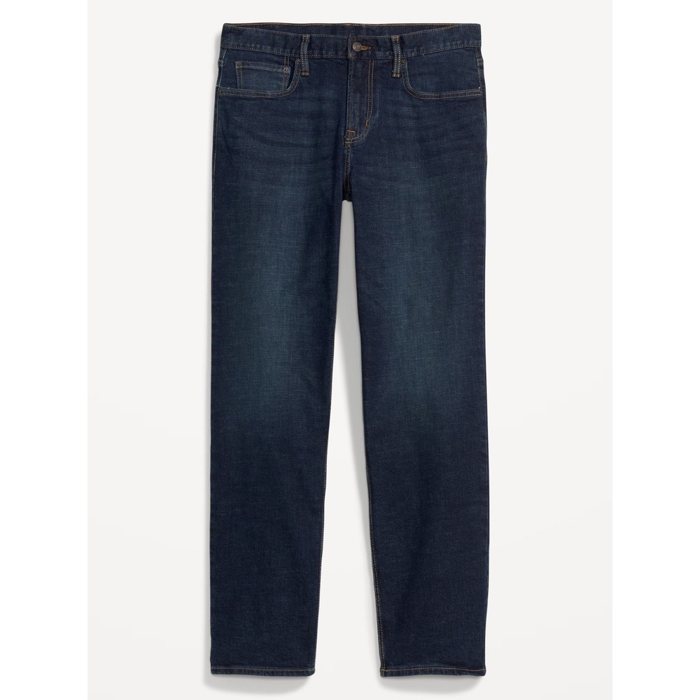 Old Navy Men's Loose Built-In Flex Jeans - Dark Faded - 30x34 (32Wx33L)- #770697
